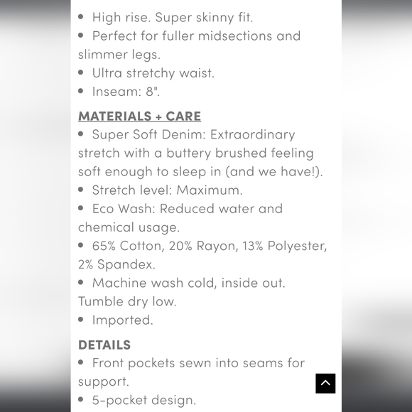 Plus Size 22 Torrid Bermuda Short - Super Soft Eco Dark Wash Denim Jean Shorts - Picture 6 of 6